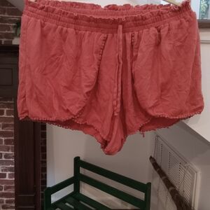No Boundaries High Waist Pink Shorts